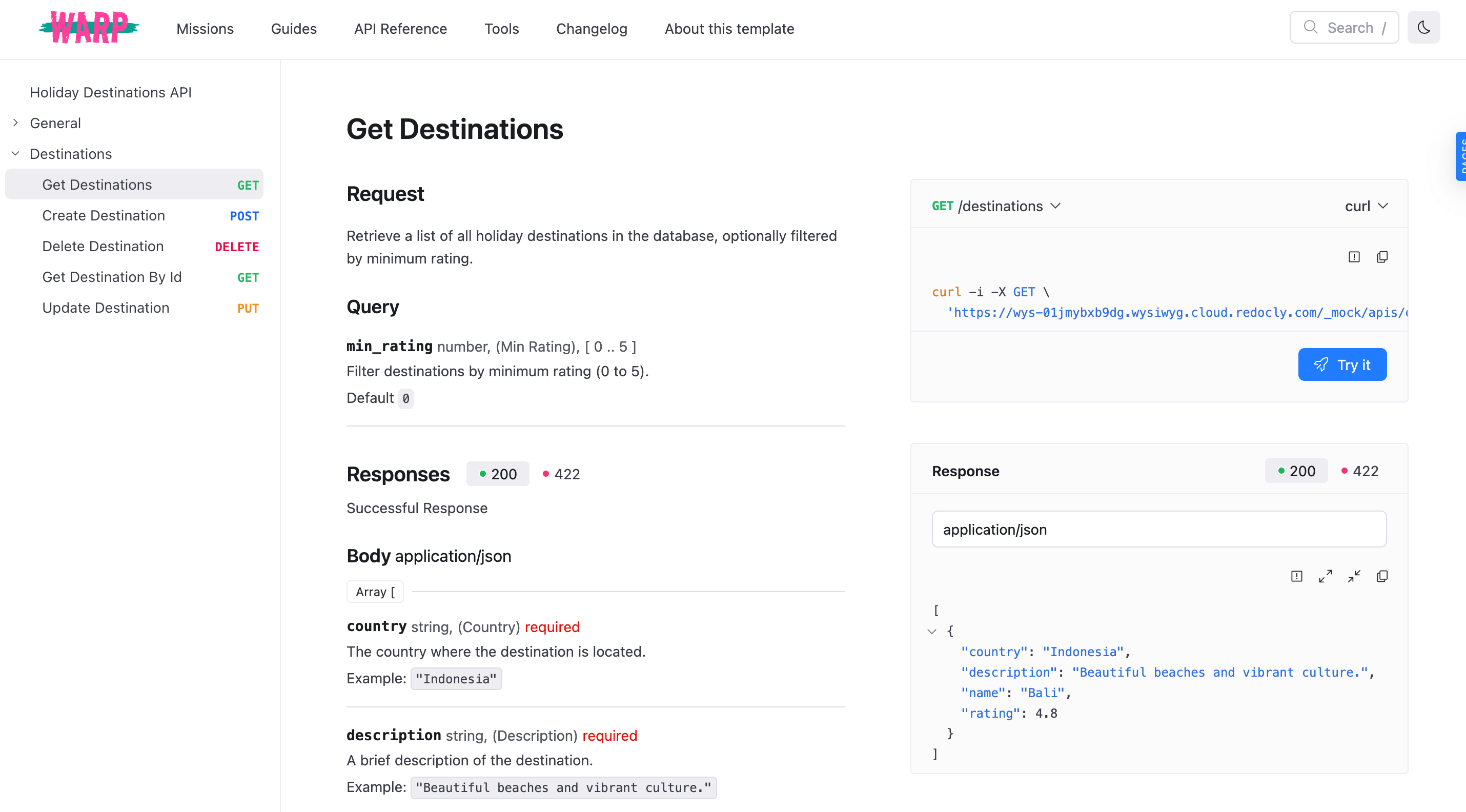 API Reference