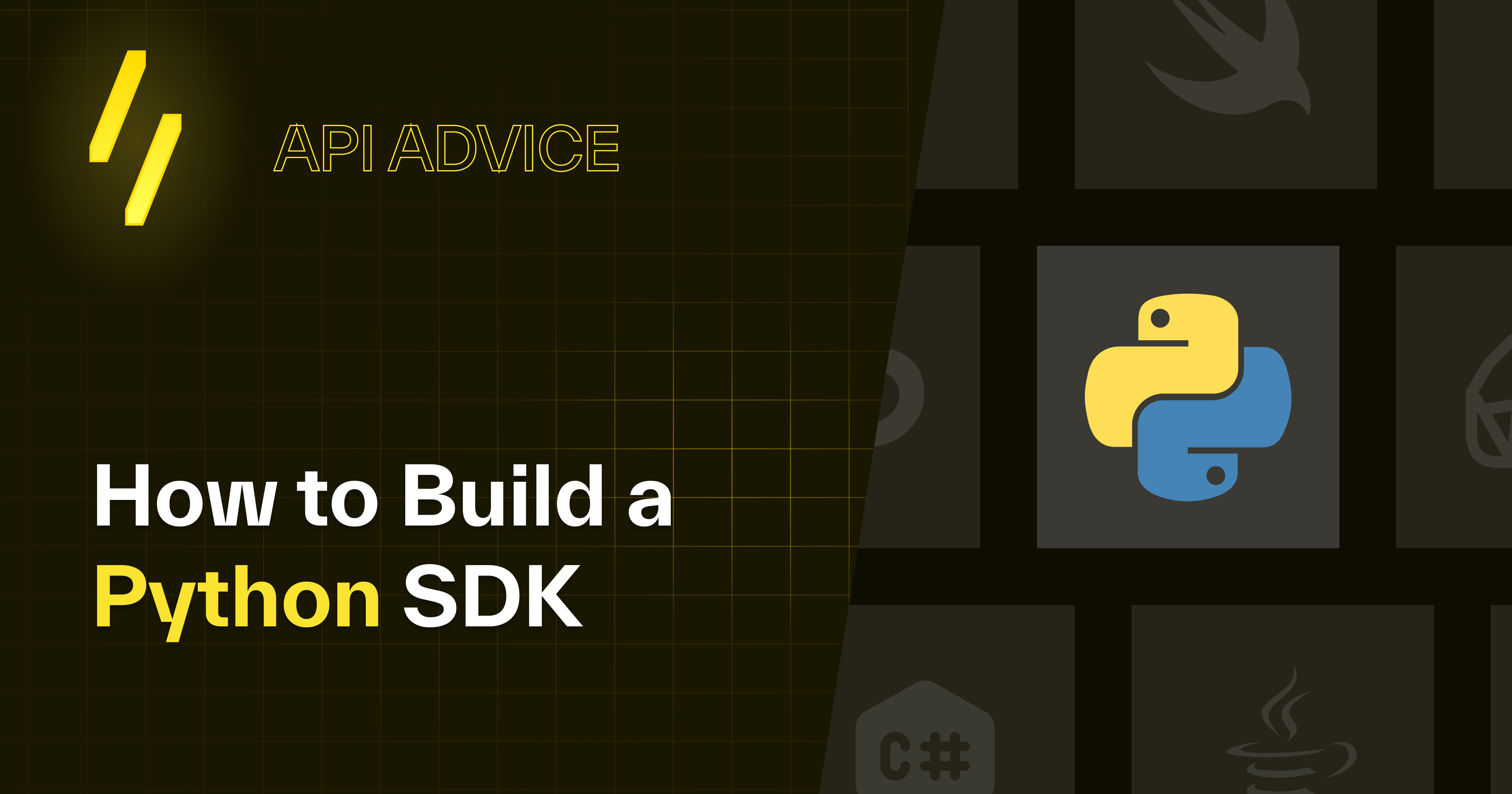 How To Build A Best In Class Python SDK